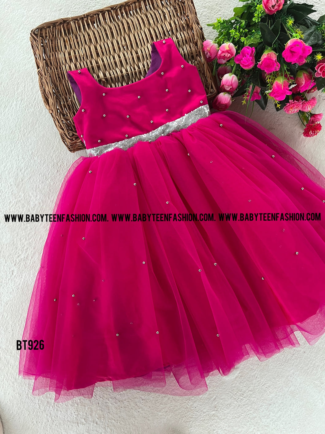 BT926 Radiant Ruby Celebration Gown