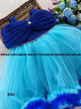 Load image into Gallery viewer, BT931 Princess Gown in Shades of Blue
