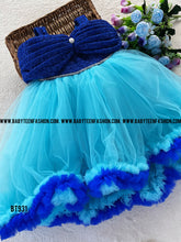 Load image into Gallery viewer, BT931 Princess Gown in Shades of Blue
