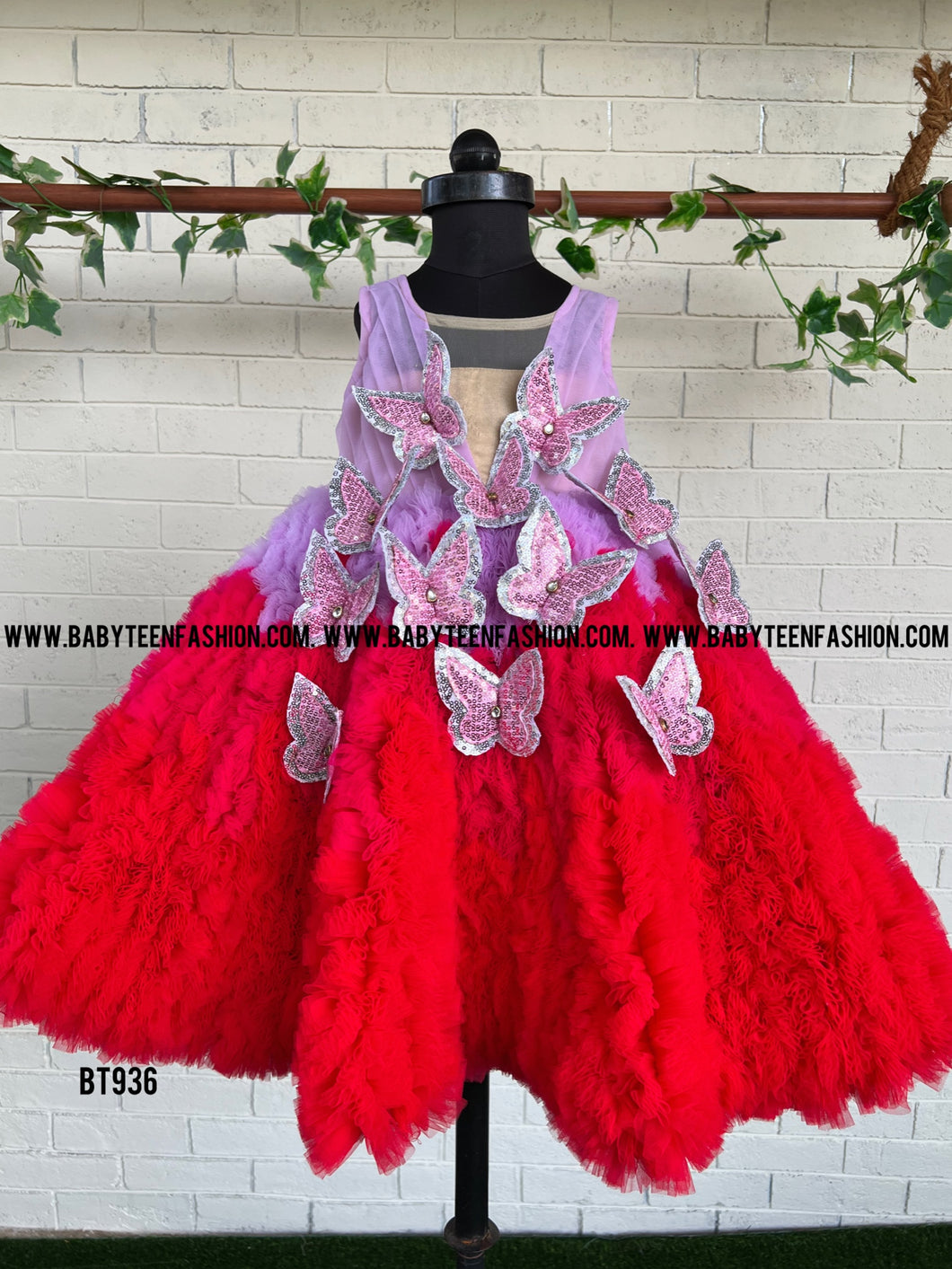 BT936 Enchanted Butterfly Party Dress– A Fairytale Match