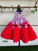 Load image into Gallery viewer, BT936 Luxury Butterfly Theme Birthday Party wear
