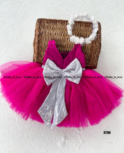 Load image into Gallery viewer, BT180  Cute Fashionable Birthday Party wear frocks for Baby Girl
