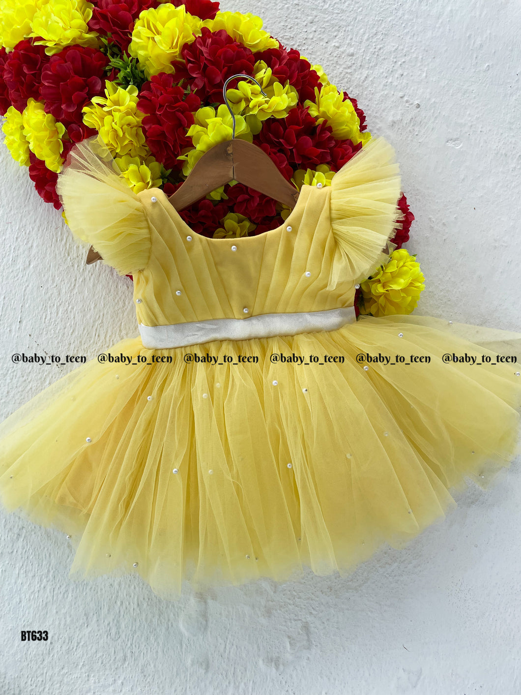 BT633 Yellow Frock