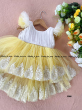 Load image into Gallery viewer, BT644 Scallop High Low Party Wear Frock
