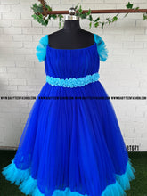 Load image into Gallery viewer, BT671M Shades of Blue Mom Gown
