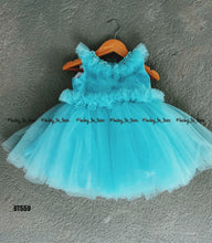 Load image into Gallery viewer, BT559 Iceblue Frock
