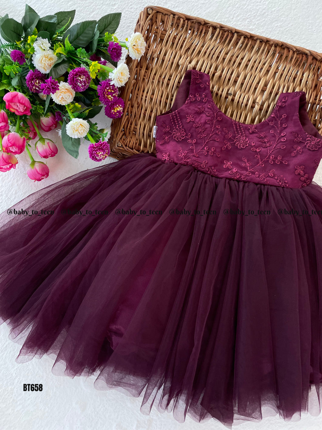 BT658 Scallop Frock