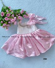 Load image into Gallery viewer, BT660 Pink  Semi Party wear Birthday Frock
