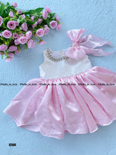 Load image into Gallery viewer, BT660 Pink  Semi Party wear Birthday Frock

