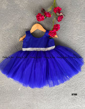 Load image into Gallery viewer, BT180  Cute Fashionable Birthday Party wear frocks for Baby Girl
