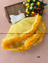 Load image into Gallery viewer, BT661 Sunflower Theme Birthday Dress
