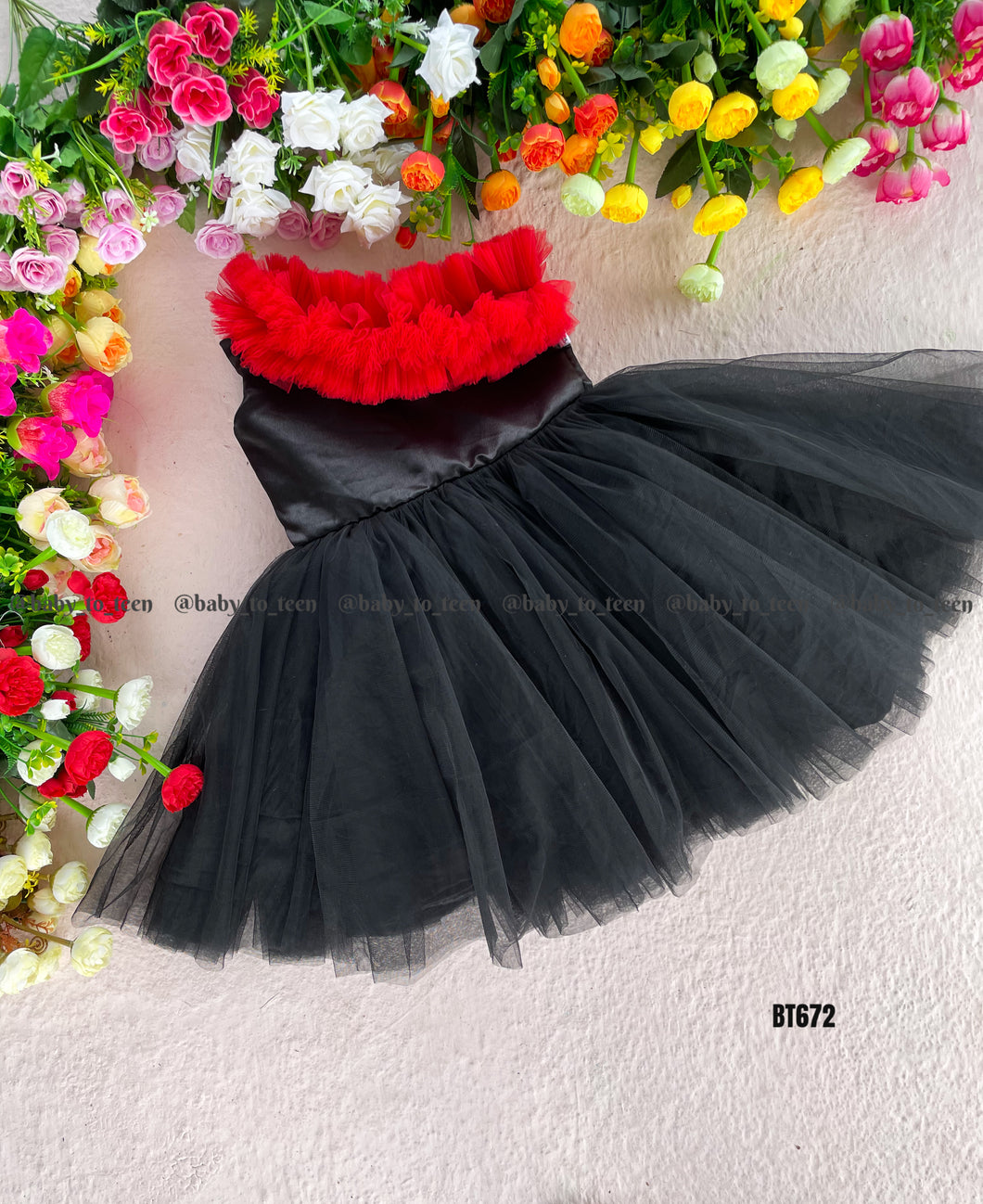 BT183 One Side Shoulder Birthday Cake Smash Outfit
