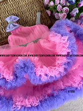 Load image into Gallery viewer, BT950 Candy Swirl Fantasy Gown – Whirls of Delight in Every Layer
