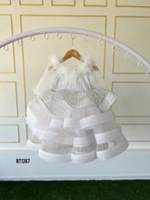 Load image into Gallery viewer, BT1387 Designer Party wear White Frock

