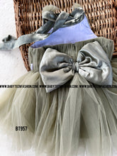 Load image into Gallery viewer, BT957 Misty Sage Elegance Dress – Graceful Celebrations Await
