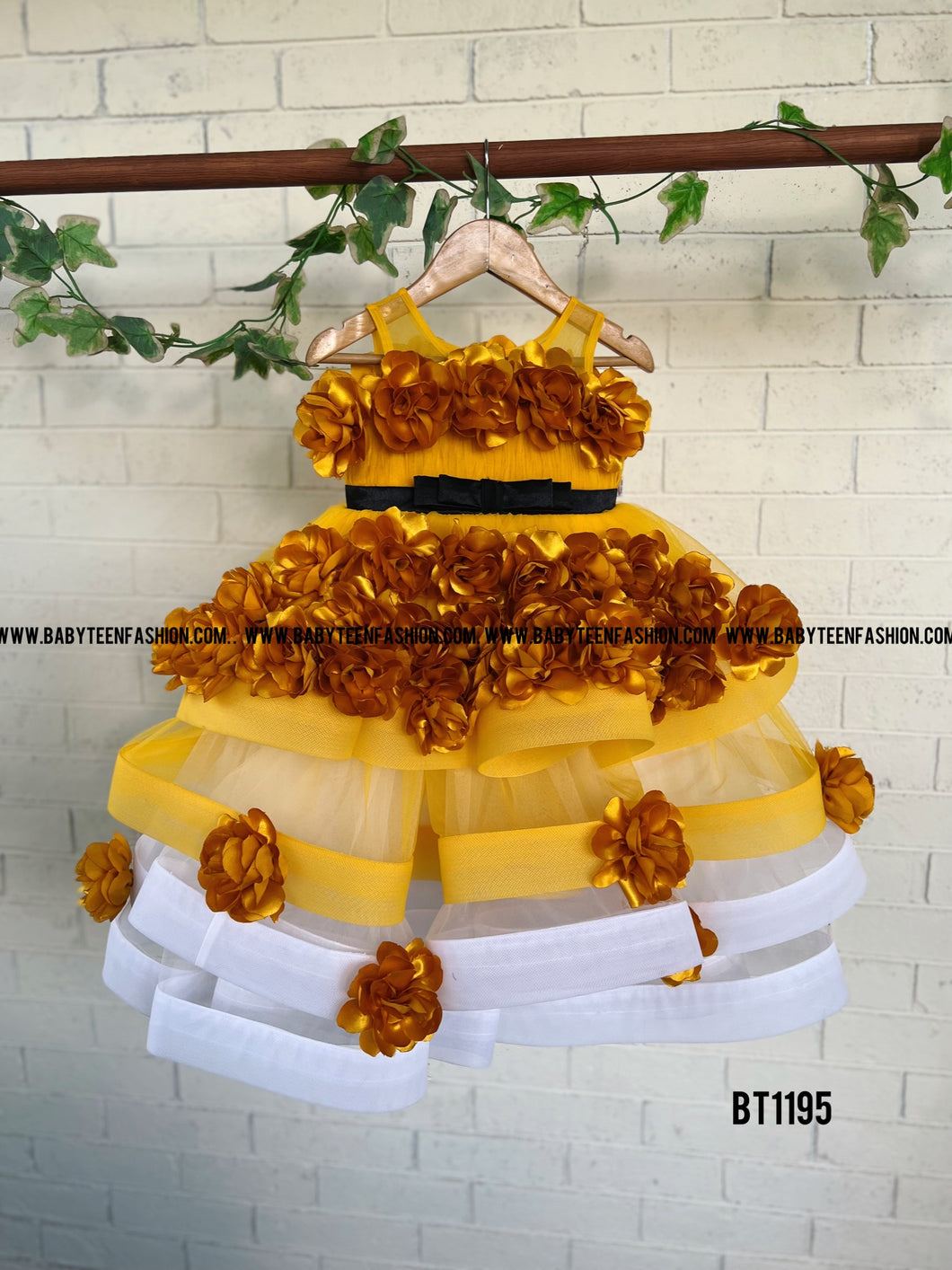 BT1195 Golden Sunshine Layered Dress Bask in the Glow BabyTeen Fashion BT1195 Golden Sunshine Layered Dress Bask in the Glow BabyTeen Fashion