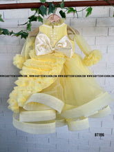 Load image into Gallery viewer, BT1196 Sunshine Ruffle Dress - Brighten the Celebration!
