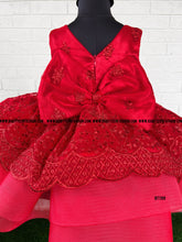 Load image into Gallery viewer, BT1199 Radiant Ruby Celebration Dress – Let Her Shine Bright
