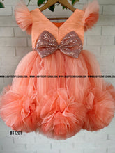 Load image into Gallery viewer, BT1201 Peachy Keen Twirl Dress – Celebrate Her Sweet Moments
