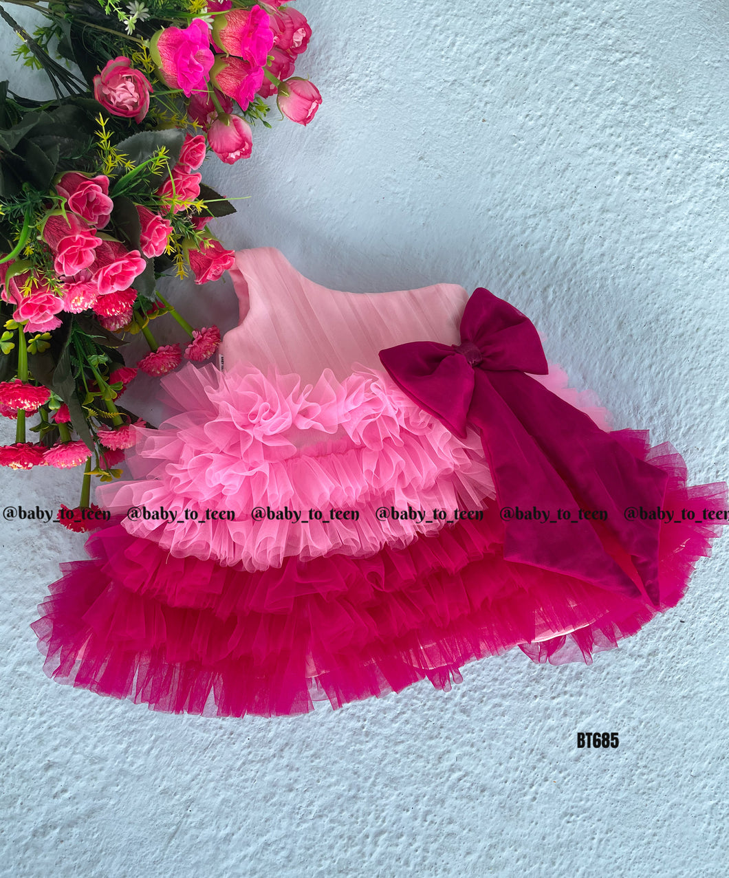BT685 Candy Floss Delight Dress - Sweet Celebrations Await