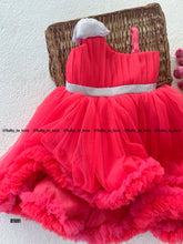 Load image into Gallery viewer, BT691 Designer One Shoulder Partywear Highlow Birthday Frock
