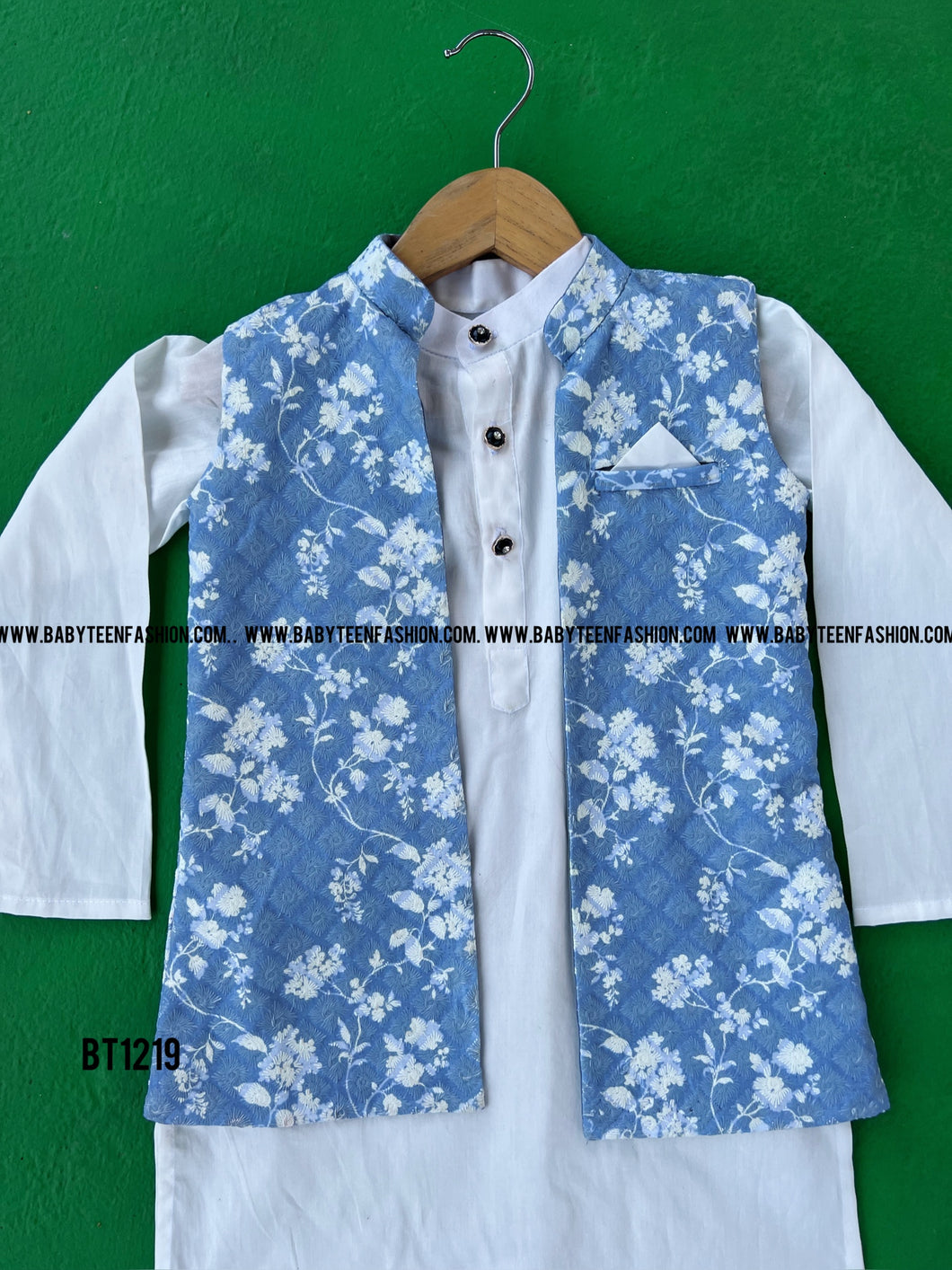 BT1219 Boys Kurtha Set