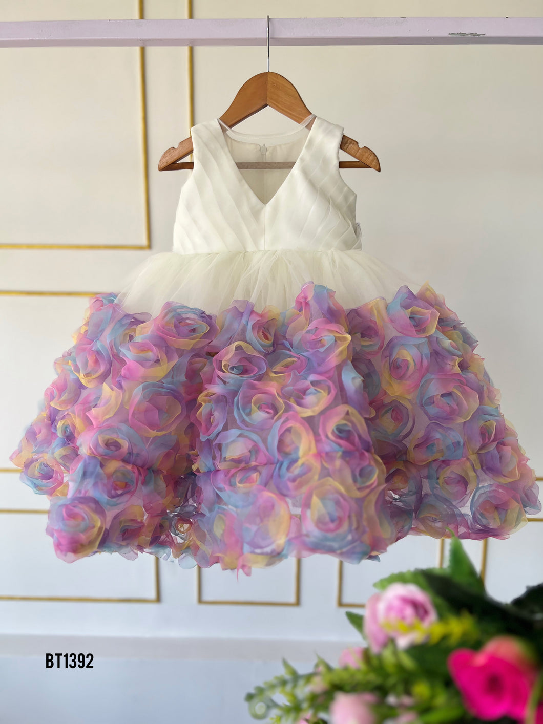 BT1392 Enchanted Garden Princess Dress - A Fairytale in Every Stitch