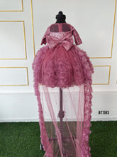 Load image into Gallery viewer, BT1393MB Aqua Elegance – Chic Mother &amp; Child Couture Set

