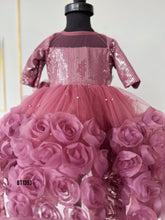 Load image into Gallery viewer, BT1393MB Aqua Elegance – Chic Mother &amp; Child Couture Set
