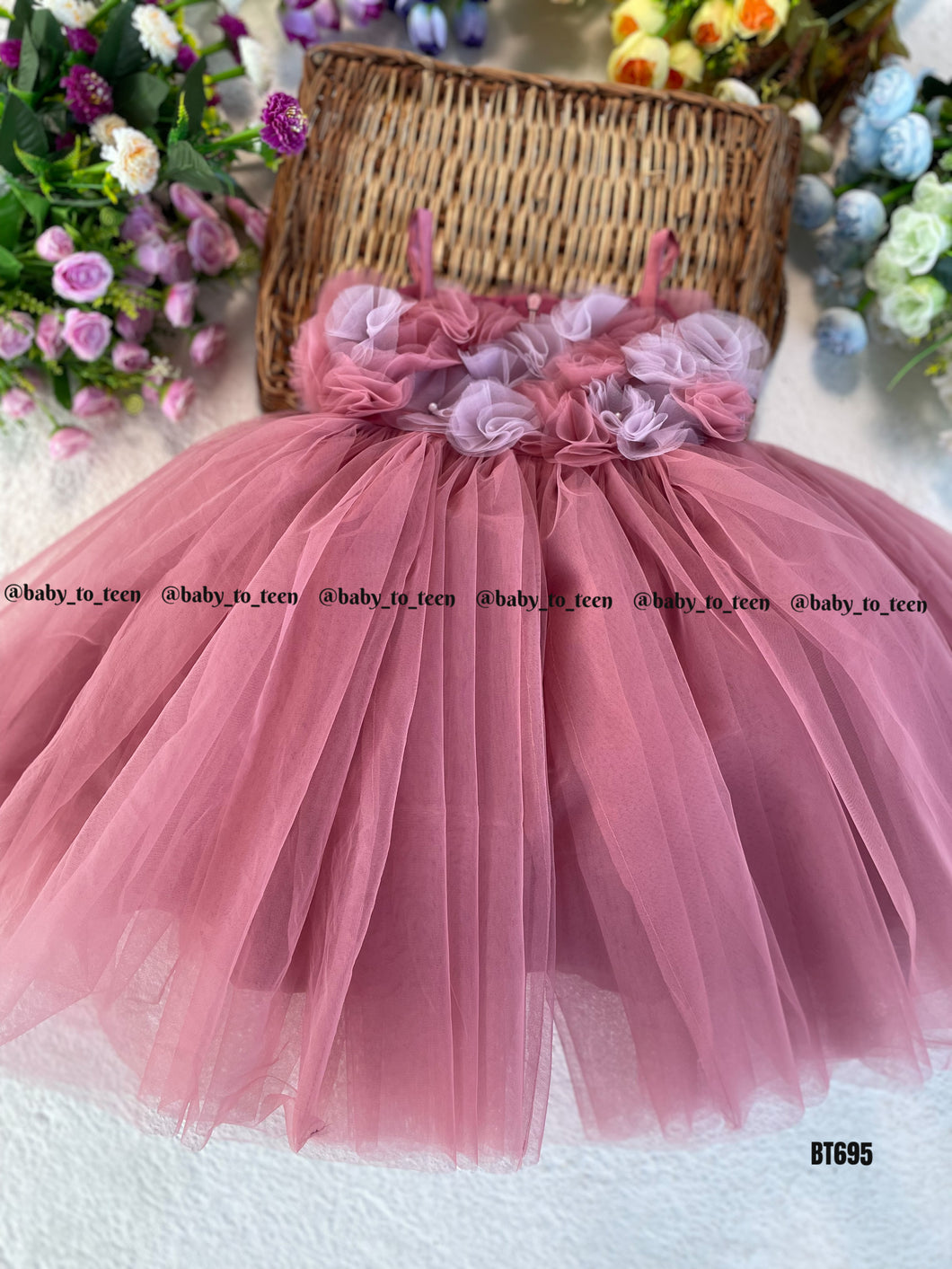 BT695 Flower Frock