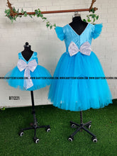 Load image into Gallery viewer, BT1221M Azure Dream Set – Mom &amp; Babe Festive Wear
