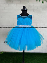 Load image into Gallery viewer, BT1221 Azure Enchantment Dress – Where Dreams Dance in Blue
