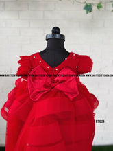 Load image into Gallery viewer, BT1226  Bouncy Frock with Detachable Long Back Trail
