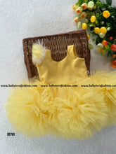 Load image into Gallery viewer, BT701 Sunshine &amp; Style: Perfect Party Dress for Your Little Star

