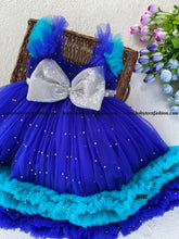 Load image into Gallery viewer, BT702 Pearl Embellished  Birthday Frock
