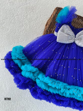 Load image into Gallery viewer, BT702 Pearl Embellished  Birthday Frock
