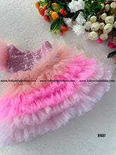 Load image into Gallery viewer, BT637 Flamingo Theme Evening Party Wear Frock
