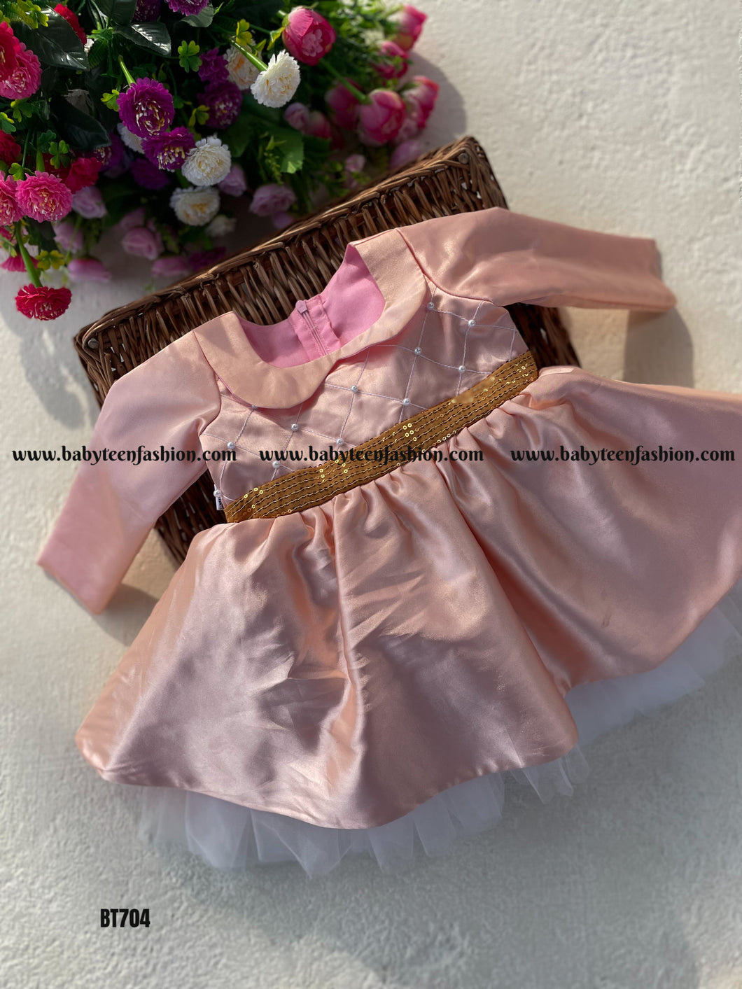 BT704 Full Sleeves Frock
