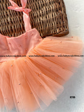 Load image into Gallery viewer, BT705 Peach Blossom Celebration Dress - Your Little One&#39;s Dream
