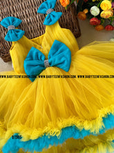 Load image into Gallery viewer, BT965 Multicolour Ruffles Frock
