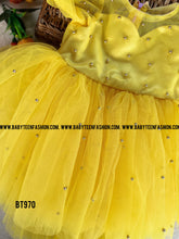 Load image into Gallery viewer, BT970 Yellow Pearl Frock
