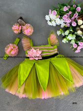 Load image into Gallery viewer, BT712  Tinker Bell Lime Light Dress – Bask in the Glow of Playful Chic
