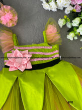 Load image into Gallery viewer, BT712  Tinker Bell Lime Light Dress – Bask in the Glow of Playful Chic
