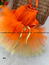Load image into Gallery viewer, BT714 Sunset Theme  Party wear Birthday Frock

