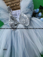 Load image into Gallery viewer, BT971 High Low Designer Party Wear for Kids for birthday in Pastel Colors
