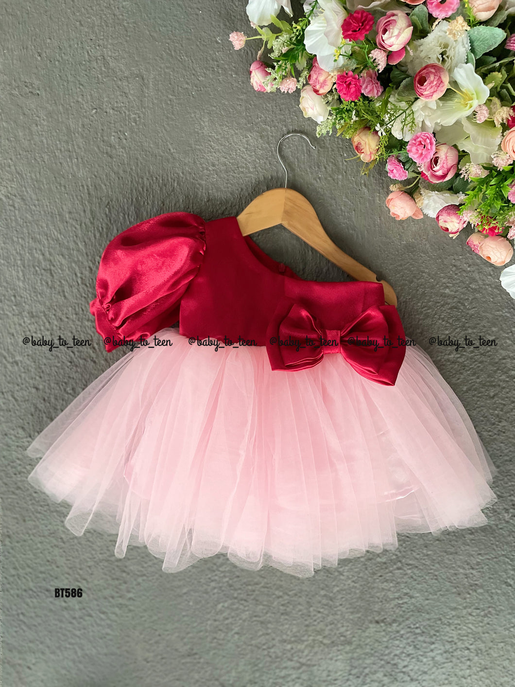 BT586 One Side Shoulder Semi Party Wear