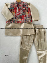 Load image into Gallery viewer, BT1232 BOYS Kurtha Jacket full set
