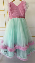 Load image into Gallery viewer, BT1405 Dual Color Ruffle Adult Gown for Mummies
