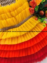 Load image into Gallery viewer, BT1240 Sunset Theme Multicolour Birthday Party wear Frock
