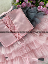 Load image into Gallery viewer, BT978 Semi Party wear Croptop Skirt
